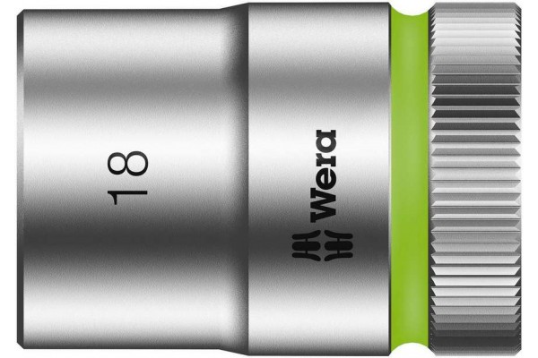 фото WE-003609 — Торцевая головка для WERA Zyklop 8790 HMC 1/2", 18.0 mm(WE-003609), WERA