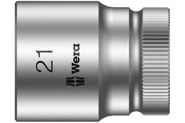 фото WE-003612 — Торцевая головка для WERA Zyklop 8790 HMC 1/2", 21.0 mm(WE-003612), WERA