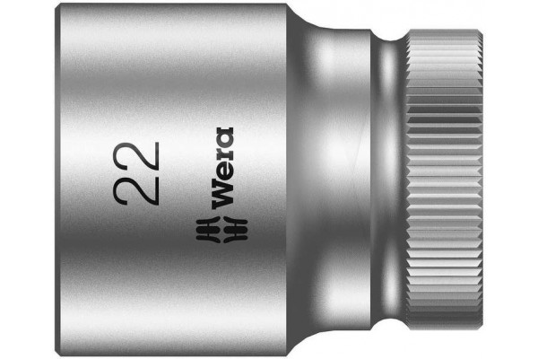 фото WE-003613 — Торцевая головка для WERA Zyklop 8790 HMC 1/2", 22.0 mm(WE-003613), WERA