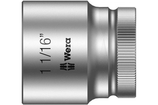 фото WE-003632 — Торцевая головка для WERA Zyklop 8790 HMC 1/2", 1 1/16 дюйм(WE-003632), WERA