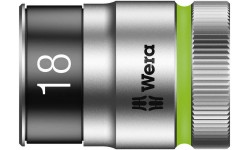 фото WE-003738 — Торцевая головка для WERA Zyklop 8790 HMC HF с цветовой кодировкой, 18.0 mm (WE-003738])