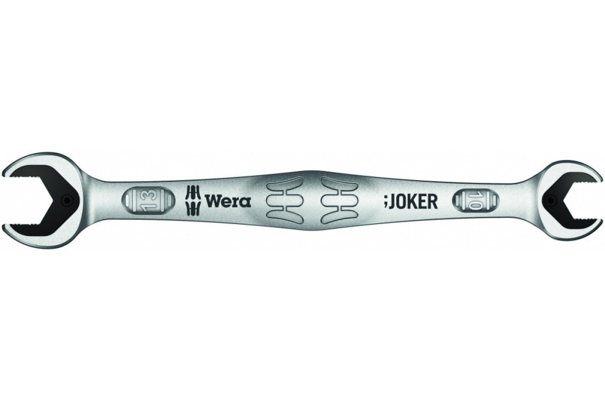 WE-003760 - WE-003760 — Рожковый ключ WERA Joker, 10 und 13 x 167 mm купить  недорого в Москве, WERA