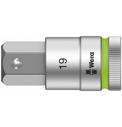 WE-003829 — Бита головка WERA Zyklop 8740 C HF 1/2" с фиксирующей функцией, 19.0 x 60 mm