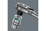 WE-004034 — WERA Zyklop Metal 8004 B - трещотка, переключение реверса, привод 3/8" , 3/8 дюйм x 222.0 mm