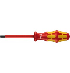 WE-004675 — Диэлектрическая отвёртка VDE WERA 164 i 1000V шестигранная, 8.0 x 100 mm