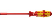 WE-005305 — Диэлектрическая отвёртка WERA 190 i VDE торцевая, 6.0 x 125 mm