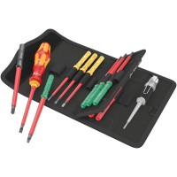 Kraftform Kompakt VDE 16 Universal 1 Tool Finder Набор насадок с отвёрткой-битодержателем + пробник, 16 пр.