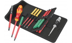 фото Kraftform Kompakt VDE 16 Universal 1 Tool Finder Набор насадок с отвёрткой-битодержателем + пробник, 16 пр. (WE-006607])