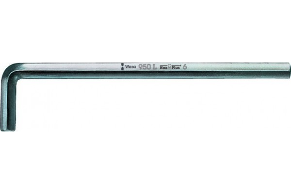фото WE-021605 — Шестигранный ключ WERA 950 L, хромированный, Hex-Plus, 2.0 mm(WE-021605), WERA