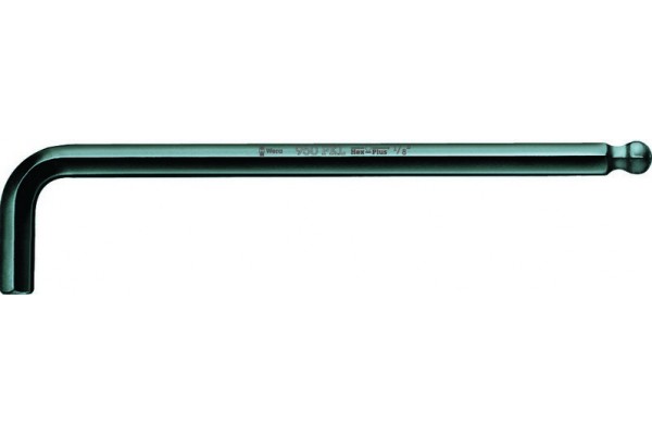 фото WE-022074 — Шестигранный ключ WERA 950 PKL, BlackLaser, Hex-Plus, 5/32 дюйм(WE-022074), WERA