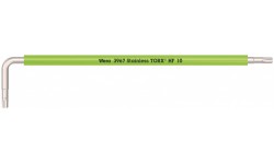 фото 3967 SXL HF TORX® Multicolour Г-образный ключ с функцией фиксации крепежа, удлиненный, нержавеющая сталь, TX 10 x 112 mm (WE-022682])