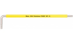 фото 3967 SXL HF TORX® Multicolour Г-образный ключ с функцией фиксации крепежа, удлиненный, нержавеющая сталь, TX 15 x 123 mm (WE-022683])