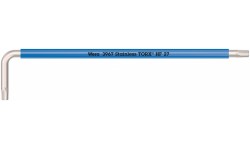фото 3967 SXL HF TORX® Multicolour Г-образный ключ с функцией фиксации крепежа, удлиненный, нержавеющая сталь, TX 27 x 172 мм (WE-022686])