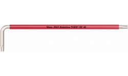 фото 3967 SXL HF TORX® Multicolour Г-образный ключ с функцией фиксации крепежа, удлиненный, нержавеющая сталь, TX 40 x 224 мм (WE-022688])