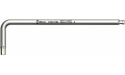 WE-022704 — Шестигранный ключ WERA 3950 PKL, нержавеющая сталь, Hex-Plus, 4.0 mm