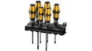 WE-024410 — Набор ударных отвёрток WERA 977/6 TORX Kraftform, 6 предметов
