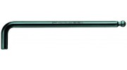 WE-027108 — Шестигранный ключ WERA 950 PKL BM, метрический, BlackLaser, Hex-Plus, 8.0 mm