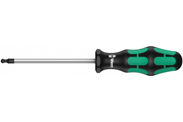 фото WE-027956 — Отвёртка WERA 367 K TORX со сферической головкой, TX 27 x 115 mm(WE-027956), WERA