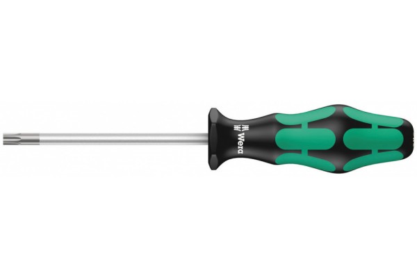 фото WE-028052 — Отвёртка WERA 367 TORX HF с функцией фиксации, TX 20 x 100 mm(WE-028052), WERA