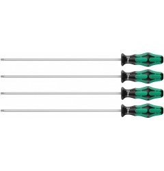 WE-028074 — Набор отвёрток WERA 367/4 TORX HF Kraftform Plus с функцией фиксации, 4 предмета