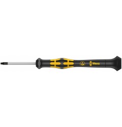 WE-030122 — Отвёртка WERA 1567 TORX для электроники Kraftform Micro, TX 6 x 40 mm