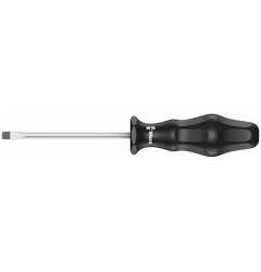 WE-031200 — Отвёртка WERA 1734 шлицевая, наконечник Black Point, 1.2 x 6.5 x 150 mm