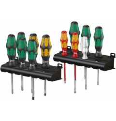 WE-051010 — Набор отвёрток WERA Kraftform XXL универсальный, 12 предметов