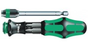WE-051019 — Ручка-битодердатель WERA Kraftform Kompakt 20 A со встроенным магазином для бит, 7 предметов