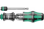 WE-051021 — Отвёртка WERA Kraftform Kompakt 28 со встроенным магазином для бит и телескопическим жалом, 7 предметов