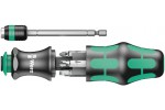 WE-051024 — Отвёртка WERA Kraftform Kompakt 25 со встроенным магазином для бит и телескопическим жалом, 7 предметов