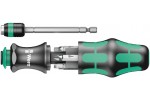 WE-051025 — Отвёртка WERA Kraftform Kompakt 26 со встроенным магазином для бит и телескопическим жалом, 7 предметов