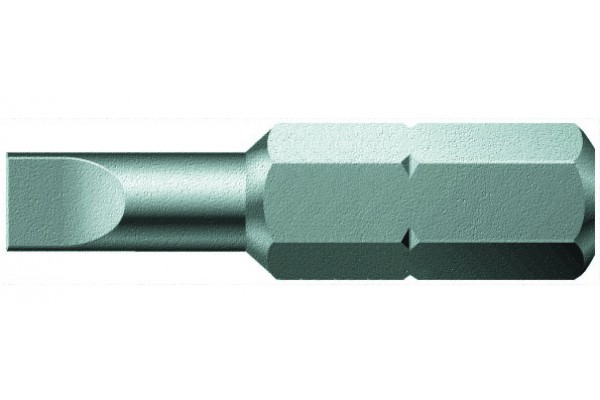 фото WE-056007 — Бита шлицевая с закалкой до вязкой твёрдости WERA800/1 Z, 0.5 x 4.0 x 39 mm(WE-056007), WERA