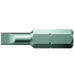 WE-056010 — Бита шлицевая с закалкой до вязкой твёрдости WERA 800/1 Z, 0.6 x 3.5 x 39 mm