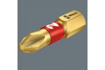 WE-056402 — Бита крестовая Phillips с алмазным напылением WERA 851/1 BDC, PH 2 x 25 mm