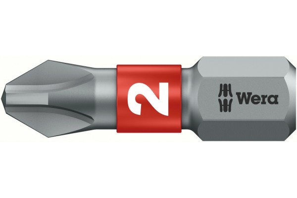 фото WE-056422 — Бита крестовая Phillips BiTorsion WERA 851/1 BTH, PH 2 x 25 mm(WE-056422), WERA