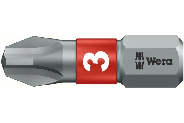 фото WE-056424 — Бита крестовая Phillips BiTorsion WERA 851/1 BTH, PH 3 x 25 mm(WE-056424), WERA