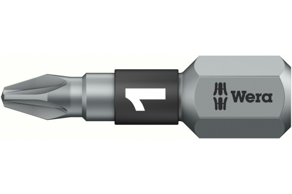 фото WE-056720 — Бита крестовая Pozidriv с амортизационной зоной BiTorsion, WERA 855/1 BTZ, PZ 1 x 25 mm(WE-056720), WERA