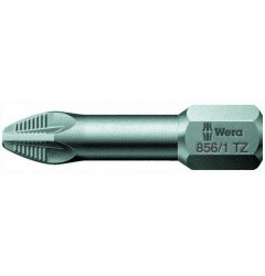WE-056938 — Бита крестовая Pozidriv с противоскользящей насечкой WERA 856/1 TZ, ACR®, PZ 2 x 25 mm