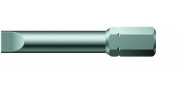 WE-057223 — Бита шлицевая с закалкой до вязкой твёрдости WERA 800/2 Z, 1.2 x 6.5 x 41 mm