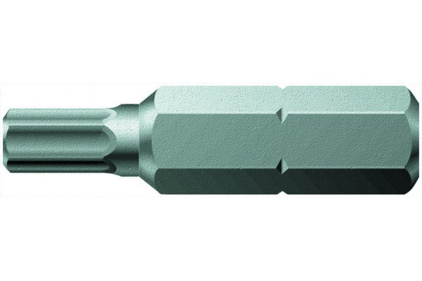 фото WE-057530 — Бита шестигранная Hex-Plus с закалкой до вязкой твёрдости WERA 840/2 Z, 10.0 mm x 30 mm(WE-057530), WERA