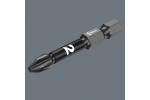 WE-057661 — Бита ударная крестовая Pozidriv с алмазным напылением WERA 855/4 IMP DC Impaktor, PZ 2 x 50 mm