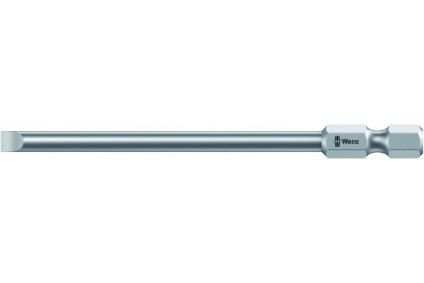 фото WE-059340 — Бита шлицевая с закалкой до вязкой твёрдости WERA 800/4 Z, 1.2 x 8.0 x 50 mm(WE-059340), WERA