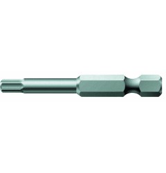 WE-059644 — Бита шестигранная Hex-Plus BO с закалкой до вязкой твёрдости WERA 840/4 Z, 5.0 x 89 mm