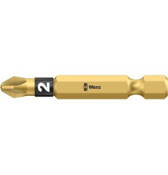 WE-059904 — Бита крестовая Pozidriv с алмазным напылением WERA 855/4 BDC Насадки, PZ 3 x 50 mm
