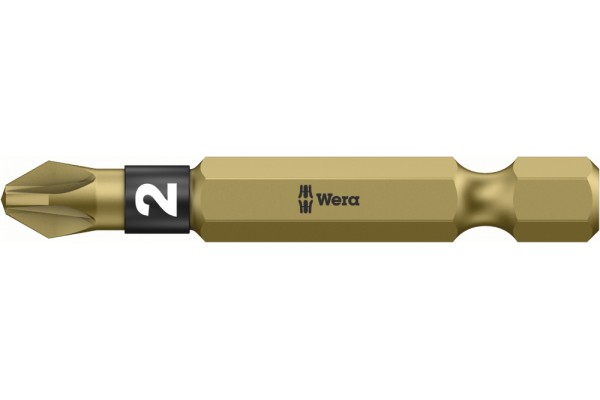 фото WE-059912 — Бита крестовая Pozidriv особо твёрдая BiTorsion WERA 855/4 BTH, PZ 2 x 50 mm(WE-059912), WERA