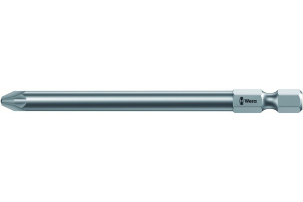 фото WE-060031 — Бита крестовая Pozidriv с закалкой до вязкой твёрдости WERA 855/4 Z, PZ 1 x 127 mm(WE-060031), WERA