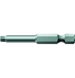 WE-060165 — Бита с квадратным шлицом с закалкой до вязкой твёрдости WERA 868/4, # 2 x 50 mm