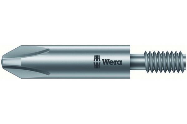 фото WE-065096 — Бита с резьбовым хвостовиком Pozidriv WERA 855/11, PZ 2 x 33 mm(WE-065096), WERA