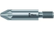 WE-065125 — Бита с резьбовым хвостовиком Pozidriv WERA 855/12, PZ 2 x 33 mm