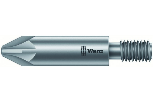 фото WE-065129 — Бита с резьбовым хвостовиком Pozidriv WERA 855/12, PZ 2 x 44.5 mm(WE-065129), WERA